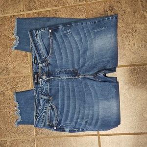 Judy Blue Tulip Hem Jeans Women Size 16W Skinny Blue Denim JB84172